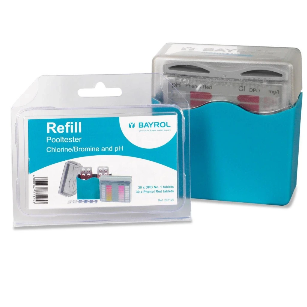 RECHARGE POUR POOLTESTER pH-- Cl et pH-Brome