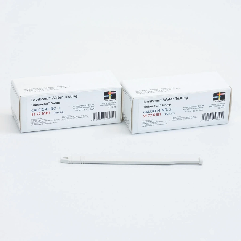 [287722] PILULES CALCIO H N°1 et 2 - Dureté calcique - Pour photomètre MD200 Checkit 6 en 1 - Dissolution lente  - 100 pastilles